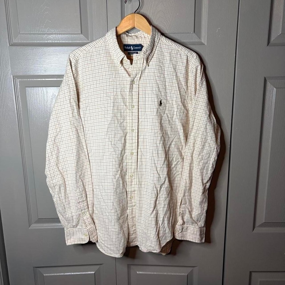 Polo Ralph Lauren button up polo size XL preppy classic summer